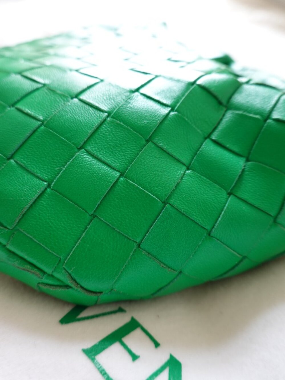 Bottega Veneta Mini Jodie Bag in Green Parakeet - Picture 9 of 16